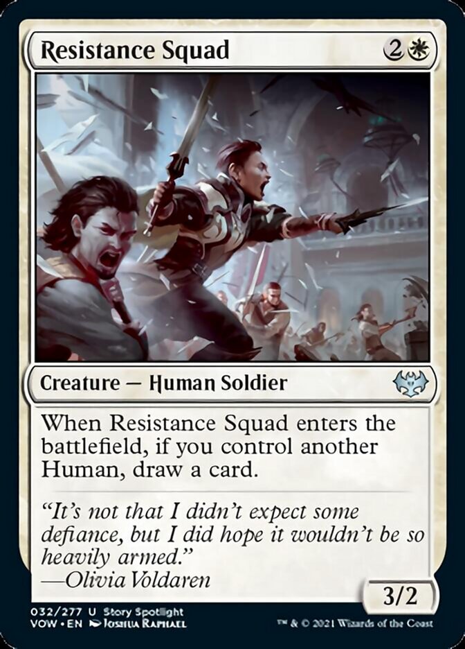 Resistance Squad [Innistrad: Crimson Vow] | Pegasus Games WI