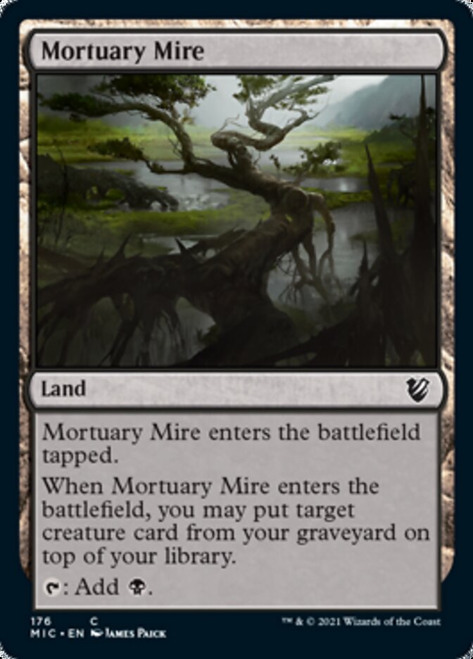 Mortuary Mire [Innistrad: Midnight Hunt Commander] | Pegasus Games WI