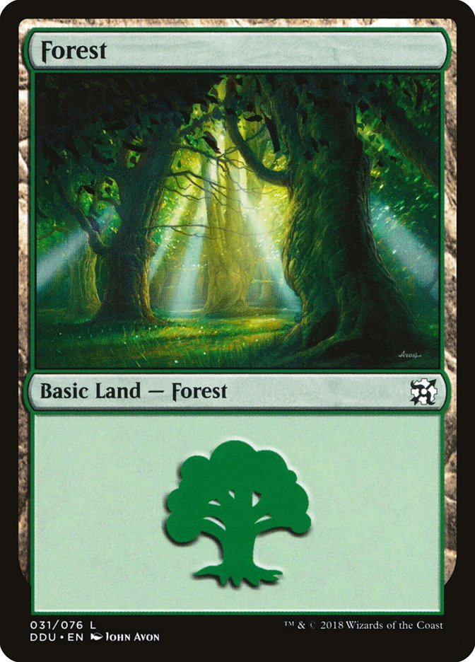 Forest (31) [Duel Decks: Elves vs. Inventors] | Pegasus Games WI