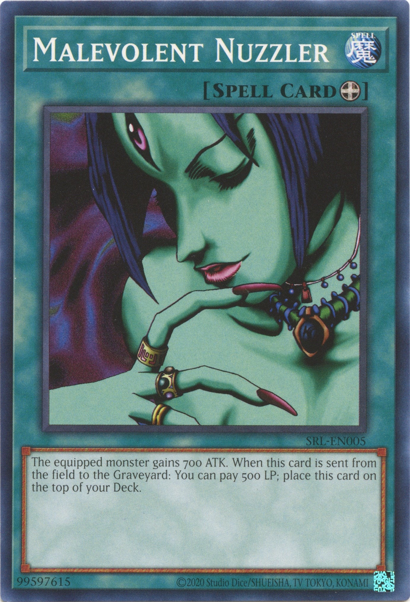 Malevolent Nuzzler (25th Anniversary) [SRL-EN005] Common | Pegasus Games WI