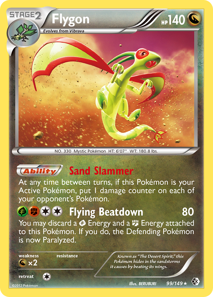 Flygon (99/149) [Black & White: Boundaries Crossed] | Pegasus Games WI