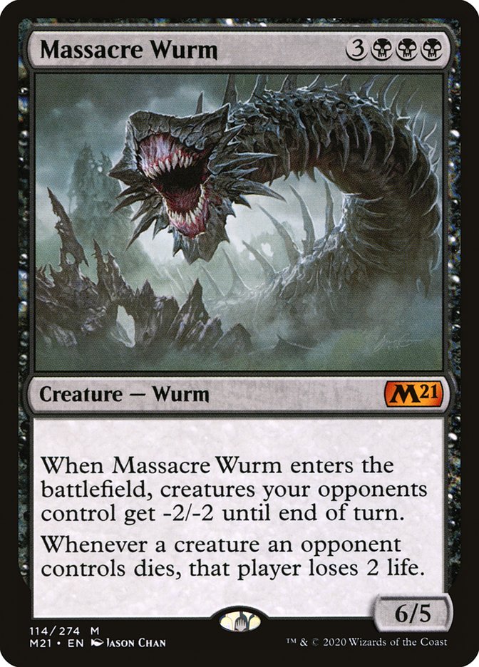 Massacre Wurm [Core Set 2021] | Pegasus Games WI