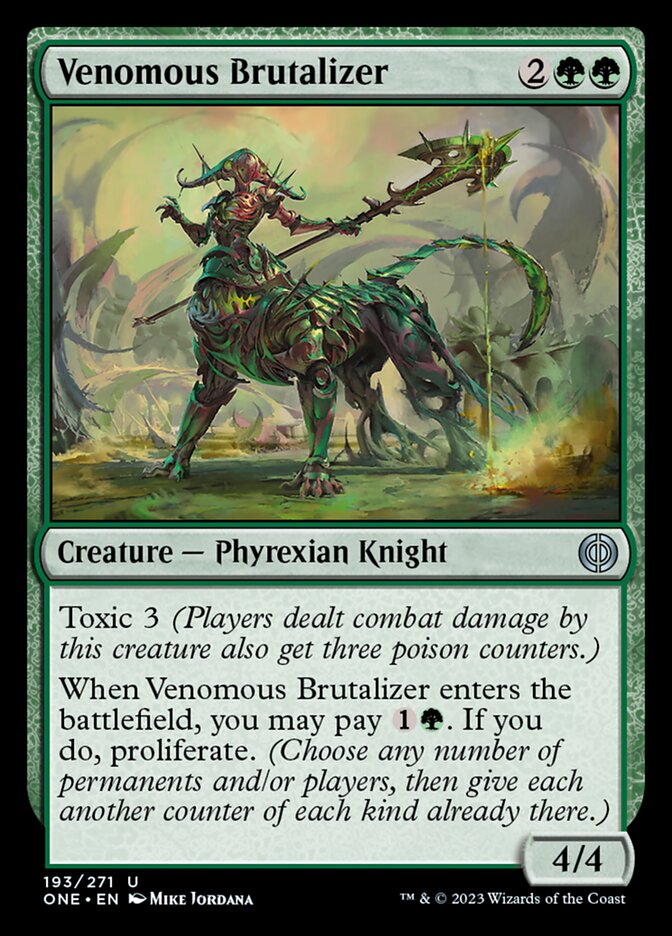 Venomous Brutalizer [Phyrexia: All Will Be One] | Pegasus Games WI