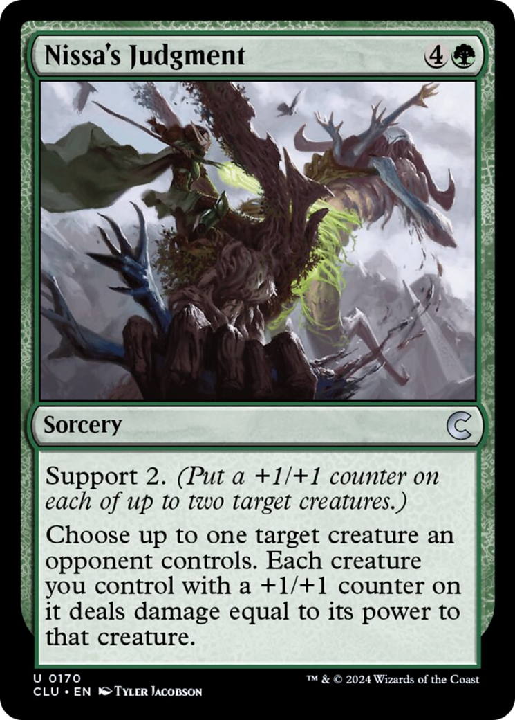 Nissa's Judgment [Ravnica: Clue Edition] | Pegasus Games WI