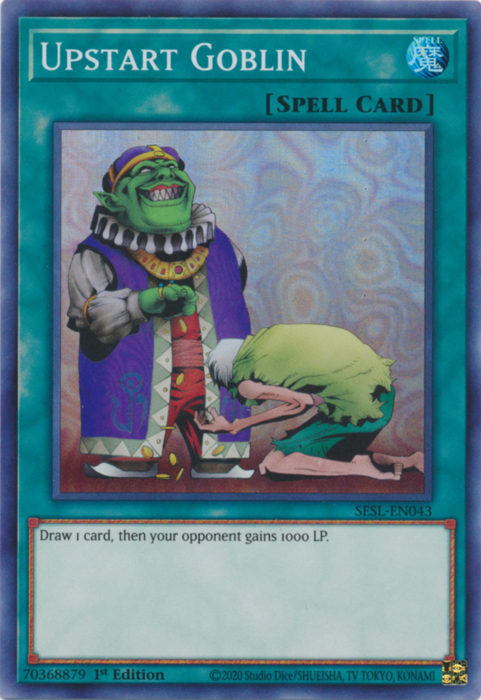 Upstart Goblin [SESL-EN043] Super Rare | Pegasus Games WI