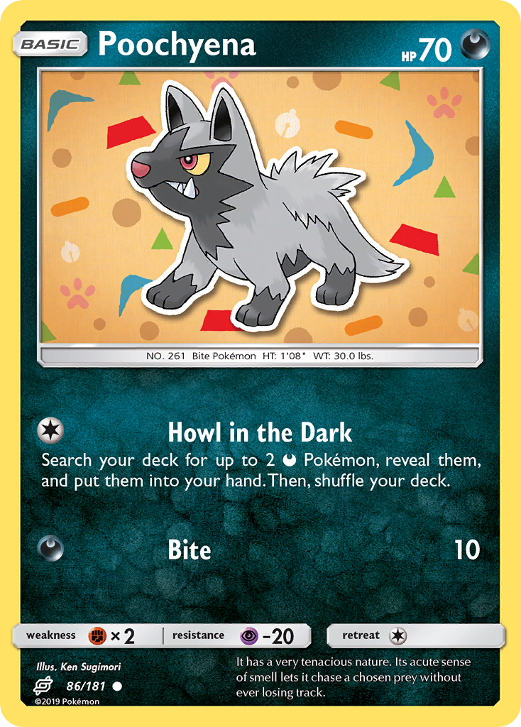 Poochyena (86/181) [Sun & Moon: Team Up] | Pegasus Games WI