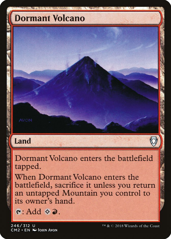 Dormant Volcano [Commander Anthology Volume II] | Pegasus Games WI