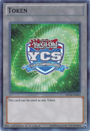 Yu-Gi-Oh Championship Series Token (Green) [TKN4-EN003] Super Rare | Pegasus Games WI