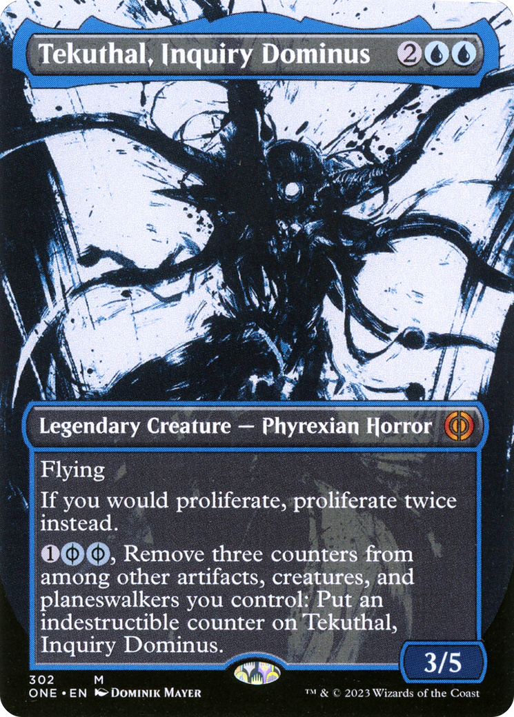 Tekuthal, Inquiry Dominus (Borderless Ichor) [Phyrexia: All Will Be One] | Pegasus Games WI