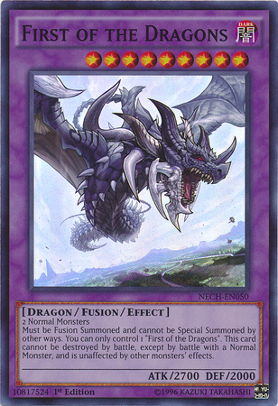 First of the Dragons [NECH-EN050] Super Rare | Pegasus Games WI