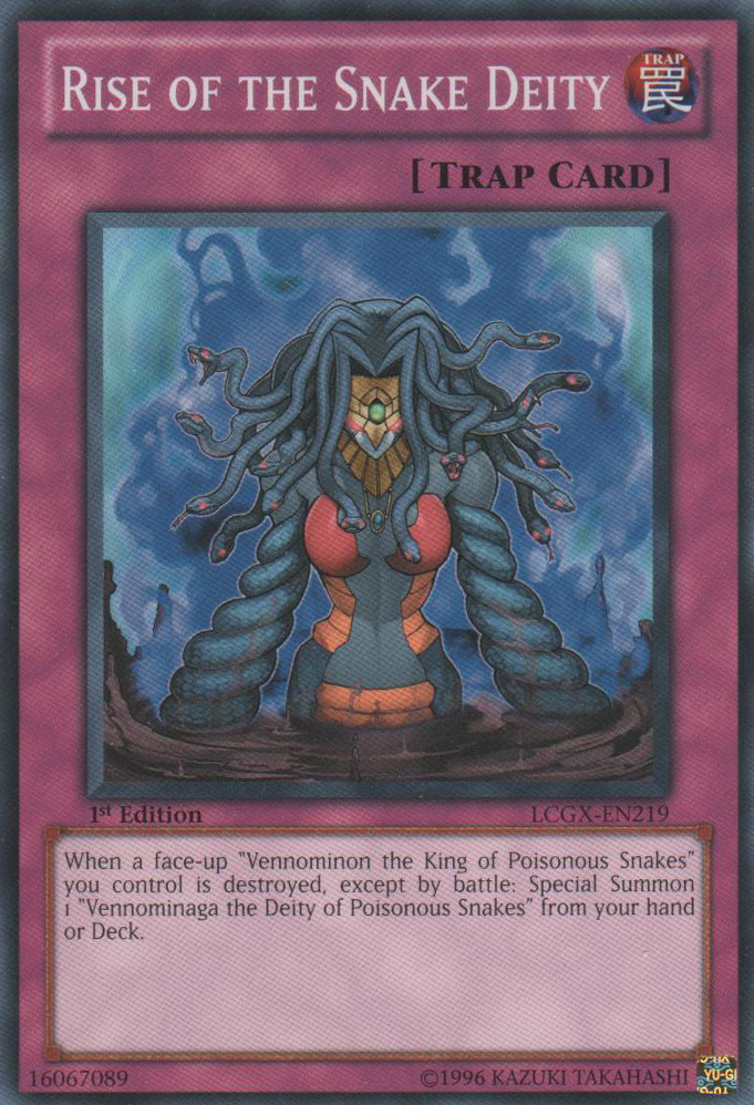 Rise of the Snake Deity [LCGX-EN219] Common | Pegasus Games WI