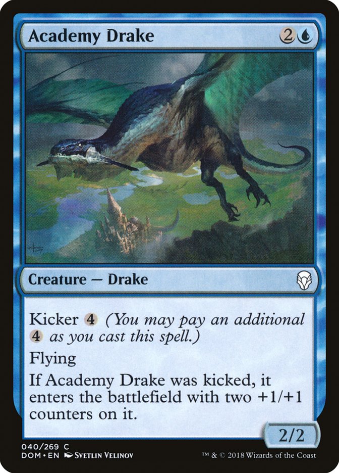 Academy Drake [Dominaria] | Pegasus Games WI