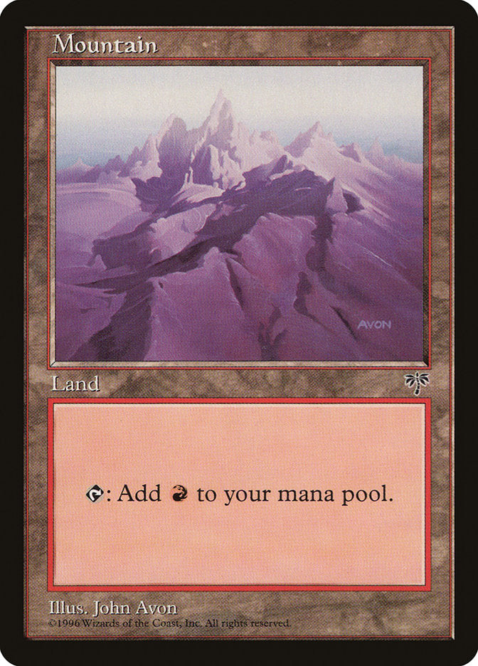 Mountain (Purple Signature) [Mirage] | Pegasus Games WI