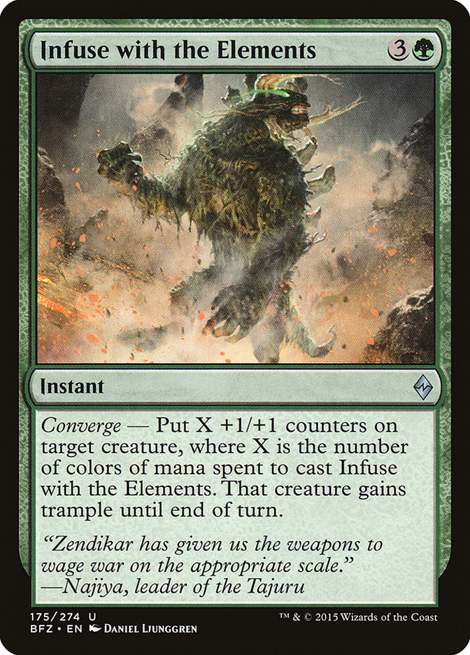 Infuse with the Elements [Battle for Zendikar] | Pegasus Games WI