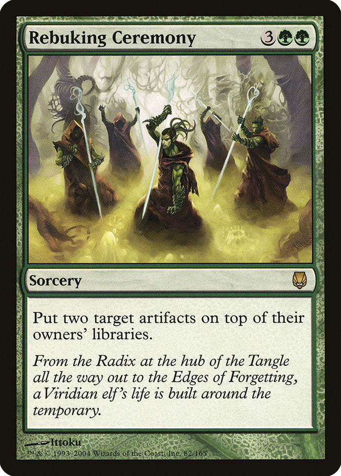 Rebuking Ceremony [Darksteel] | Pegasus Games WI