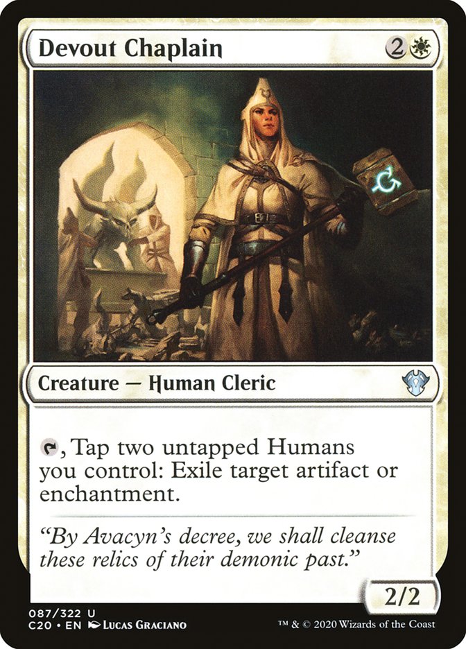 Devout Chaplain [Commander 2020] | Pegasus Games WI