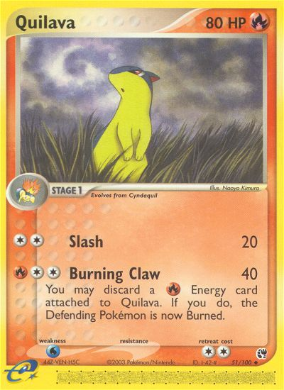 Quilava (51/100) [EX: Sandstorm] | Pegasus Games WI