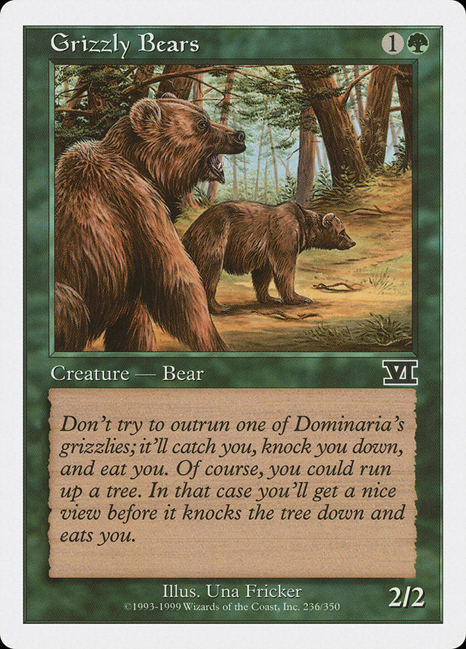 Grizzly Bears [Classic Sixth Edition] | Pegasus Games WI