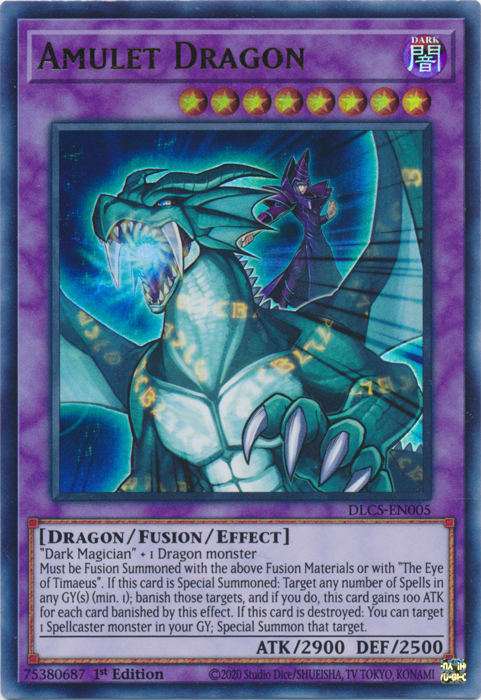 Amulet Dragon [DLCS-EN005] Ultra Rare | Pegasus Games WI