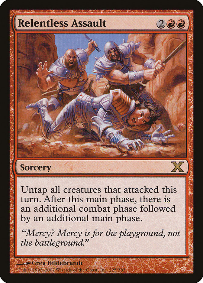 Relentless Assault [Tenth Edition] | Pegasus Games WI