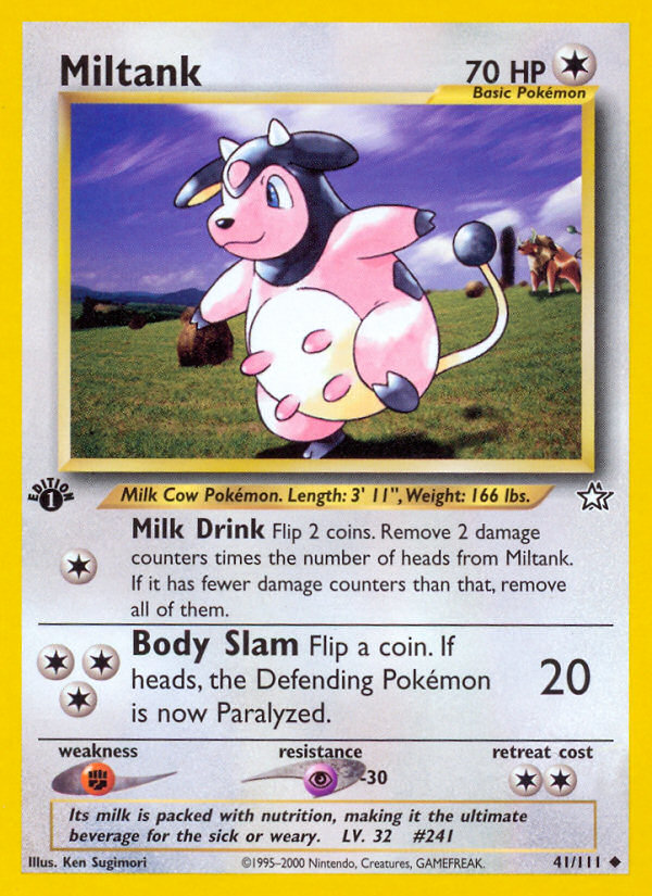 Miltank (41/111) [Neo Genesis 1st Edition] | Pegasus Games WI