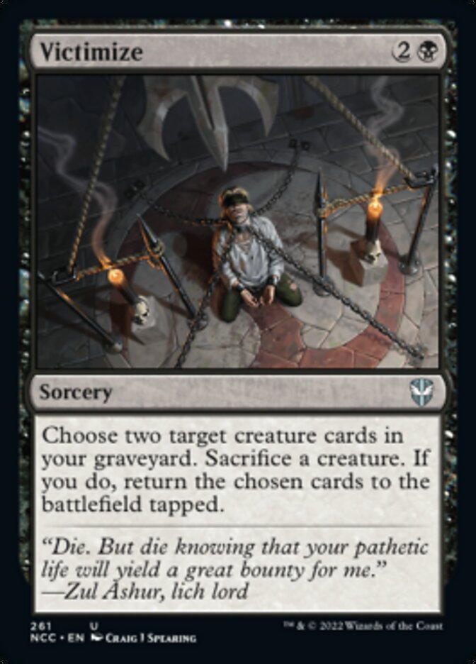 Victimize [Streets of New Capenna Commander] | Pegasus Games WI