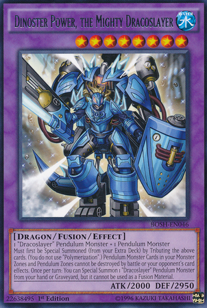 Dinoster Power, the Mighty Dracoslayer [BOSH-EN046] Rare | Pegasus Games WI