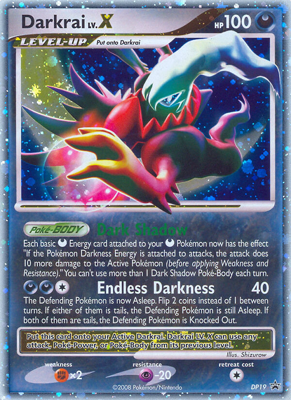 Darkrai LV.X (DP19) [Diamond & Pearl: Black Star Promos] | Pegasus Games WI