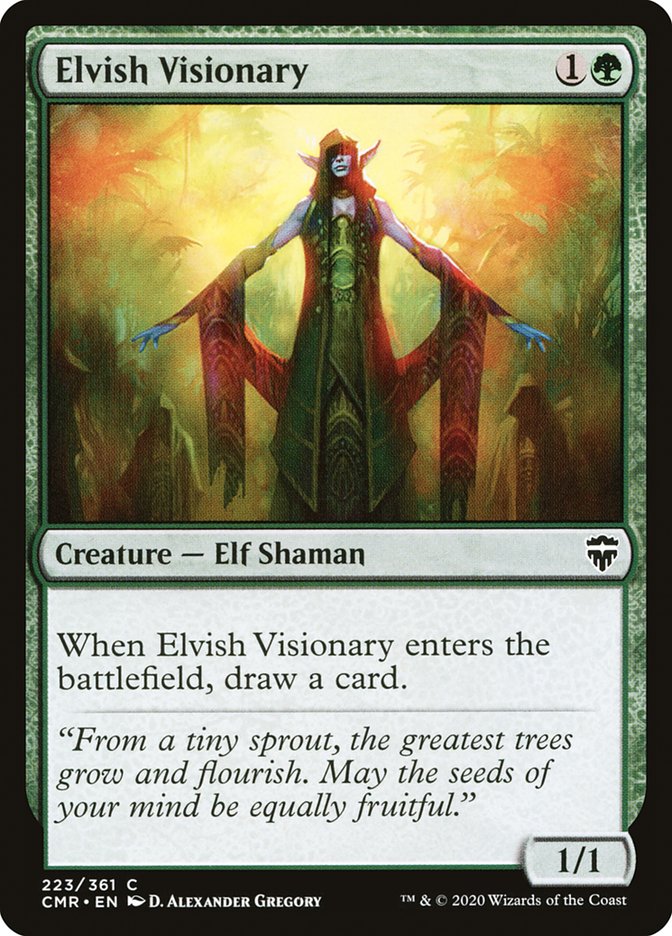 Elvish Visionary [Commander Legends] | Pegasus Games WI