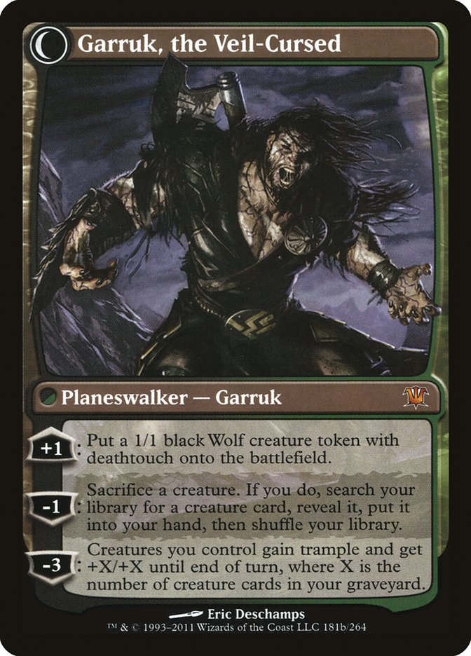 Garruk Relentless // Garruk, the Veil-Cursed [Innistrad] | Pegasus Games WI