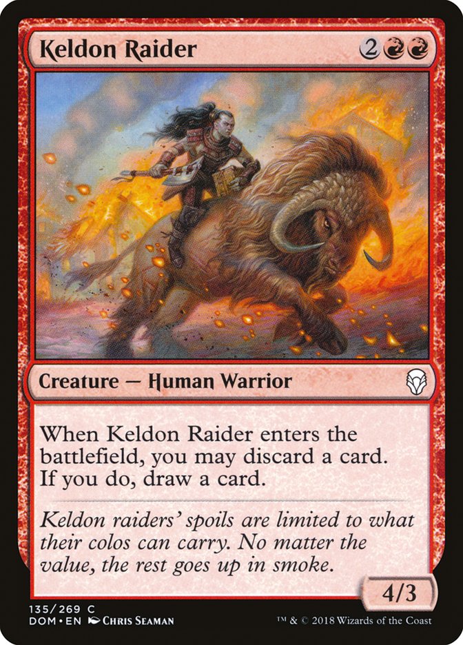 Keldon Raider [Dominaria] | Pegasus Games WI
