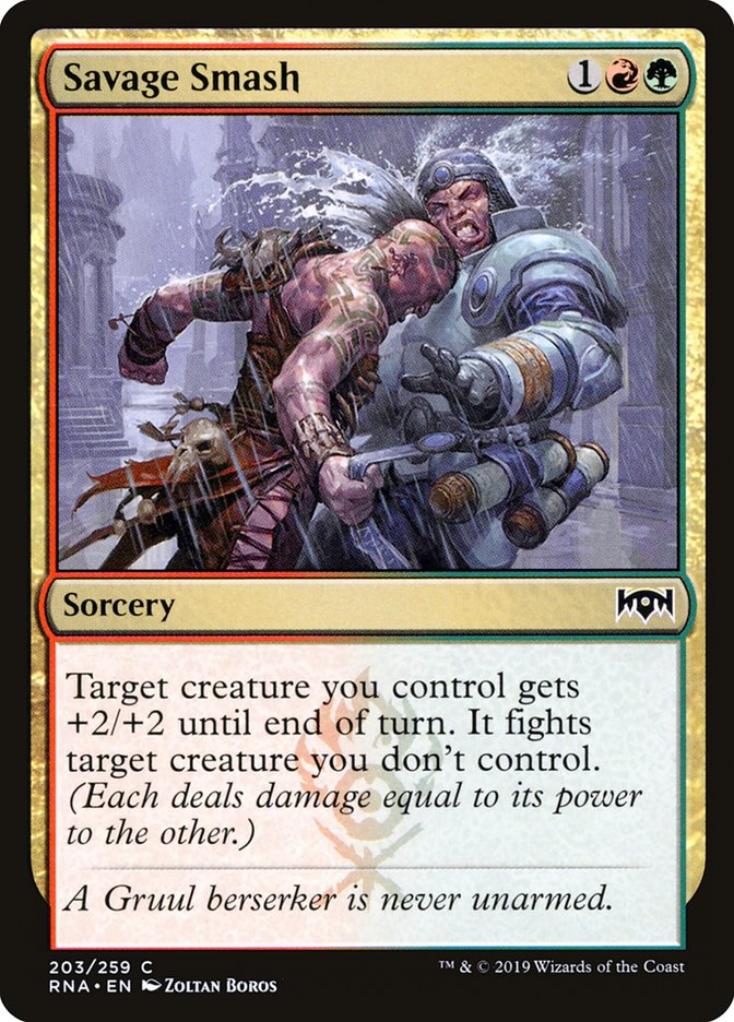 Savage Smash [Ravnica Allegiance] | Pegasus Games WI