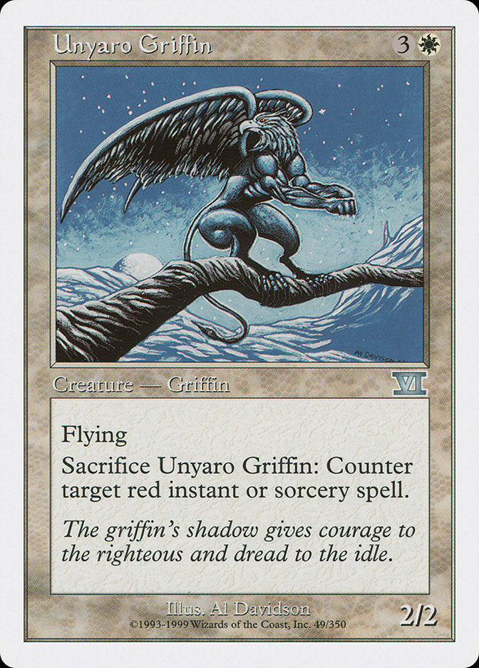 Unyaro Griffin [Classic Sixth Edition] | Pegasus Games WI