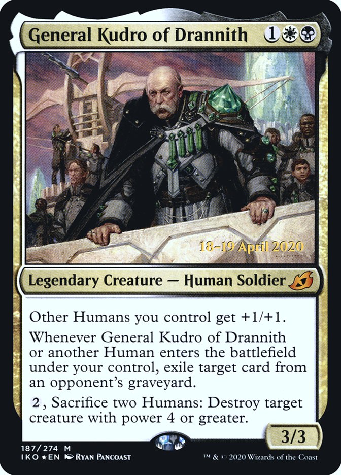 General Kudro of Drannith [Ikoria: Lair of Behemoths Prerelease Promos] | Pegasus Games WI