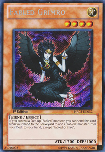 Fabled Grimro [HA02-EN032] Secret Rare | Pegasus Games WI