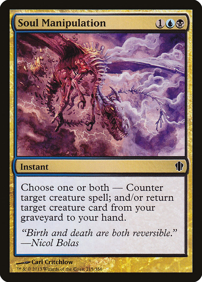 Soul Manipulation [Commander 2013] | Pegasus Games WI
