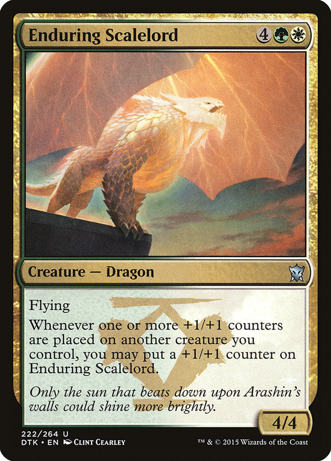 Enduring Scalelord [Dragons of Tarkir] | Pegasus Games WI