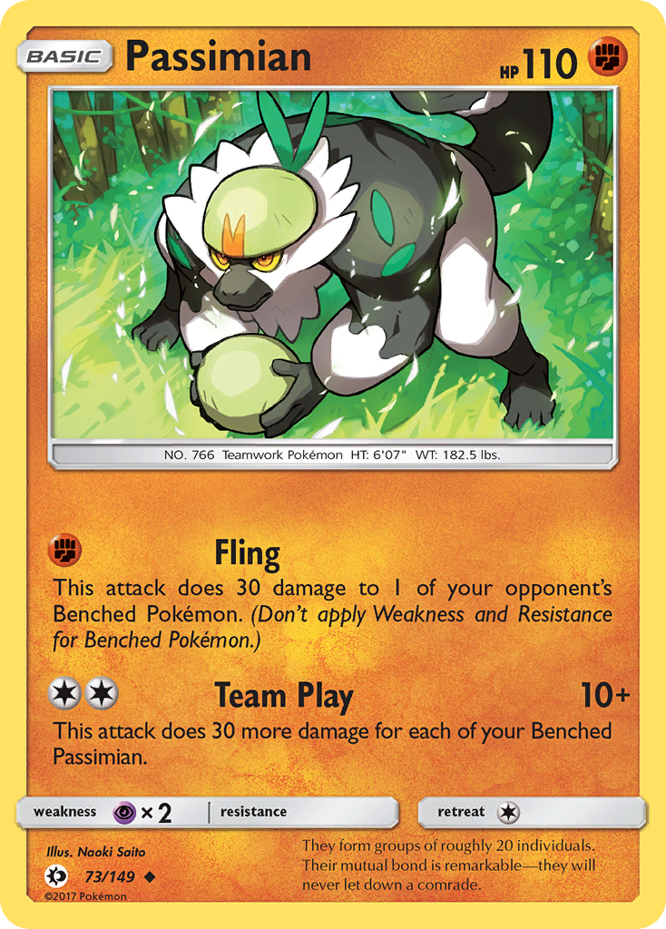 Passimian (73/149) [Sun & Moon: Base Set] | Pegasus Games WI