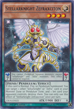 Stellarknight Zefraxciton [CROS-EN021] Rare | Pegasus Games WI