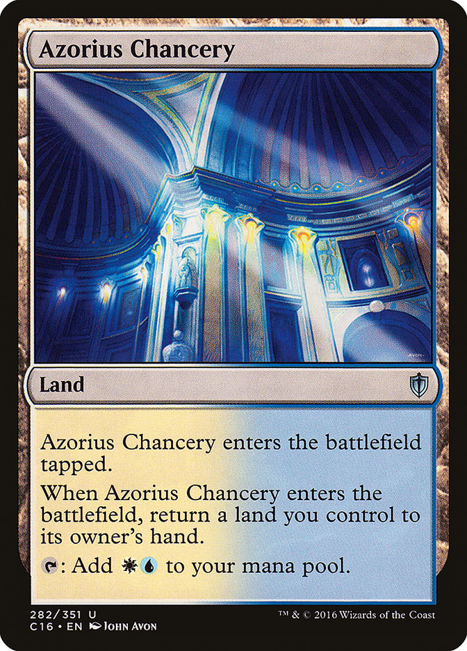 Azorius Chancery [Commander 2016] | Pegasus Games WI