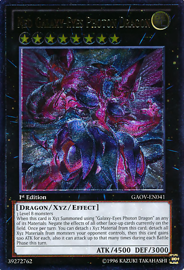 Neo Galaxy-Eyes Photon Dragon (UTR) [GAOV-EN041] Ultimate Rare | Pegasus Games WI