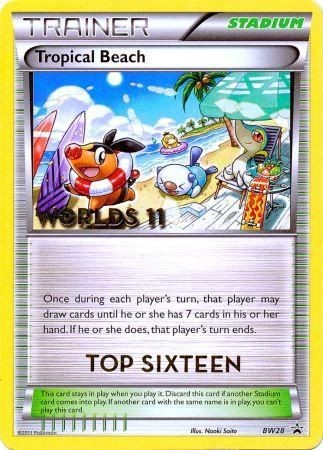 Tropical Beach (BW28) (Top 16) [Black & White: Black Star Promos] | Pegasus Games WI