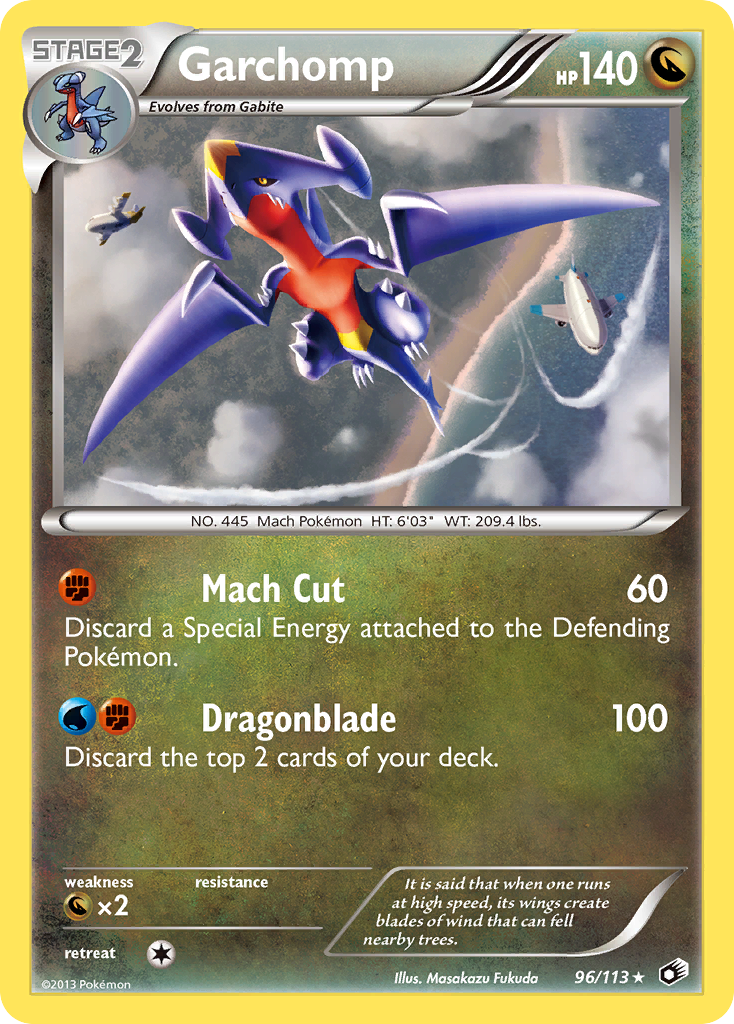 Garchomp (96/113) [Black & White: Legendary Treasures] | Pegasus Games WI