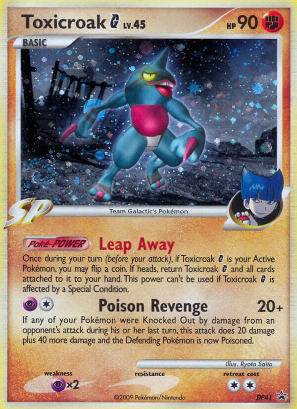 Toxicroak G (DP41) [Diamond & Pearl: Black Star Promos] | Pegasus Games WI