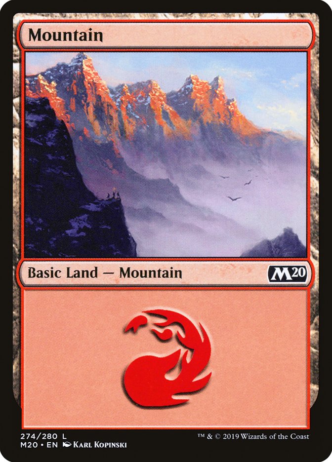 Mountain (274) [Core Set 2020] | Pegasus Games WI