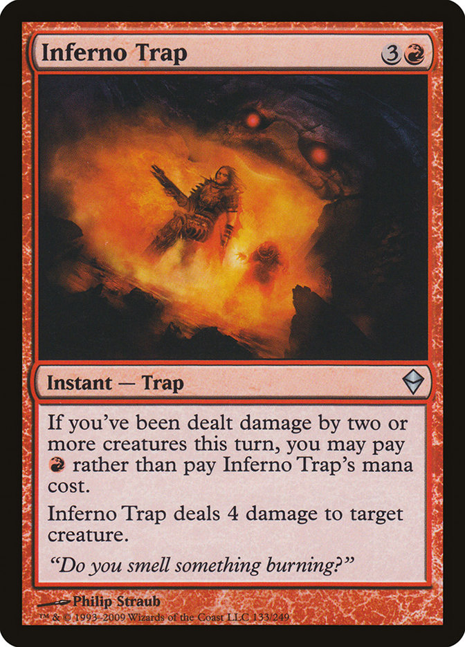 Inferno Trap [Zendikar] | Pegasus Games WI