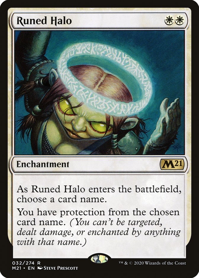 Runed Halo [Core Set 2021] | Pegasus Games WI