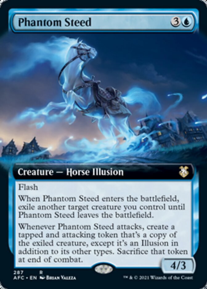 Phantom Steed (Extended Art) [Dungeons & Dragons: Adventures in the Forgotten Realms Commander] | Pegasus Games WI