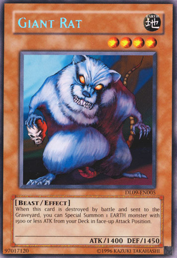Giant Rat (Blue) [DL09-EN005] Rare | Pegasus Games WI