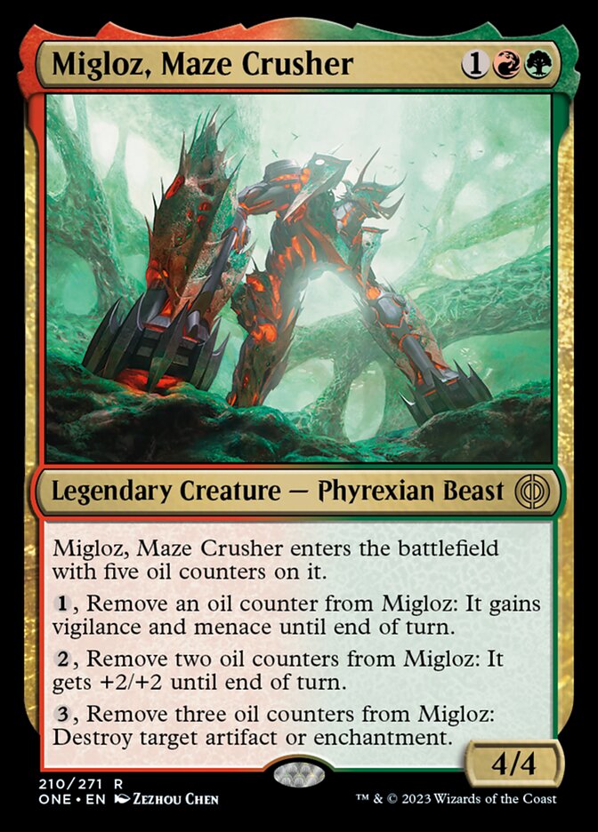 Migloz, Maze Crusher [Phyrexia: All Will Be One] | Pegasus Games WI
